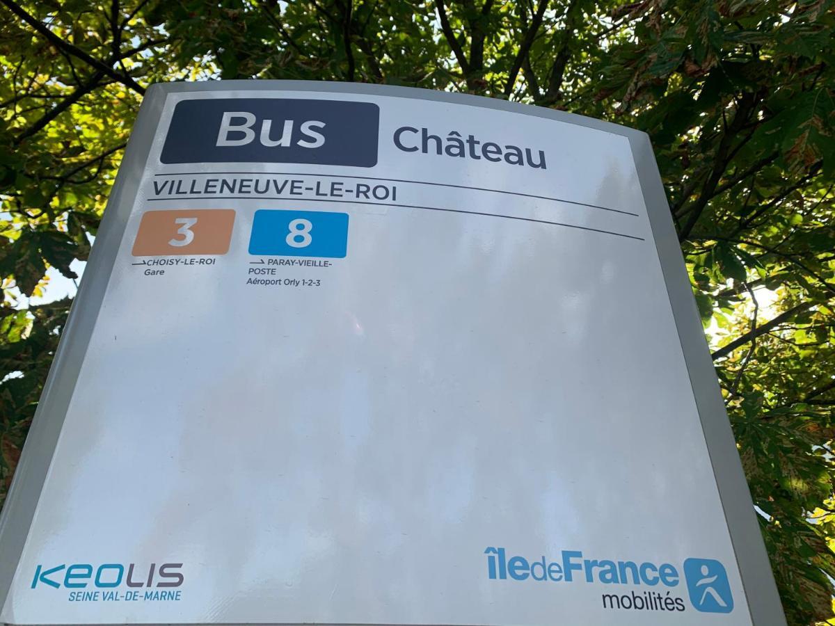Charmant Room Chez Nous Bus Direct Orly Ablon-sur-Seine Exterior foto